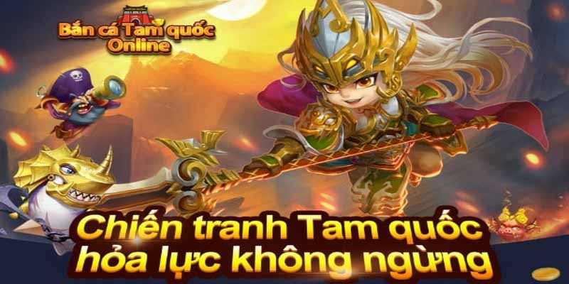 Đồ họa sắc nét, âm thanh sống động game bắn cá Tam Quốc sẽ khiến anh em chơi thỏa thích